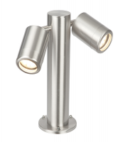 Saxby Atlantis 280mm IP65 Post Light (Brushed Stainless)